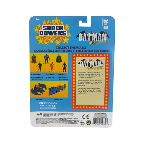 DC Comics The Batman Who Laughs Action Figure / Super Powers / Ages 12+ - Picture 2 of 3